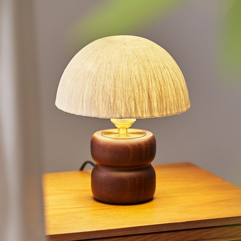 Umbrella Rice Paper Lampshade Table Lamp
