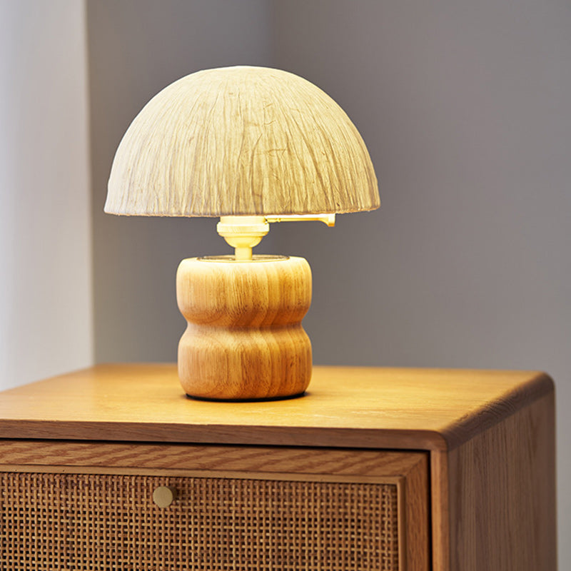 Umbrella Rice Paper Lampshade Table Lamp