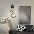 Astronaut Moon Stars Pattern Wall Lamp
