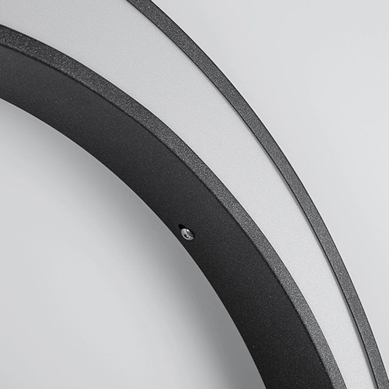 Round Moon Stainless Steel Outdoor Light