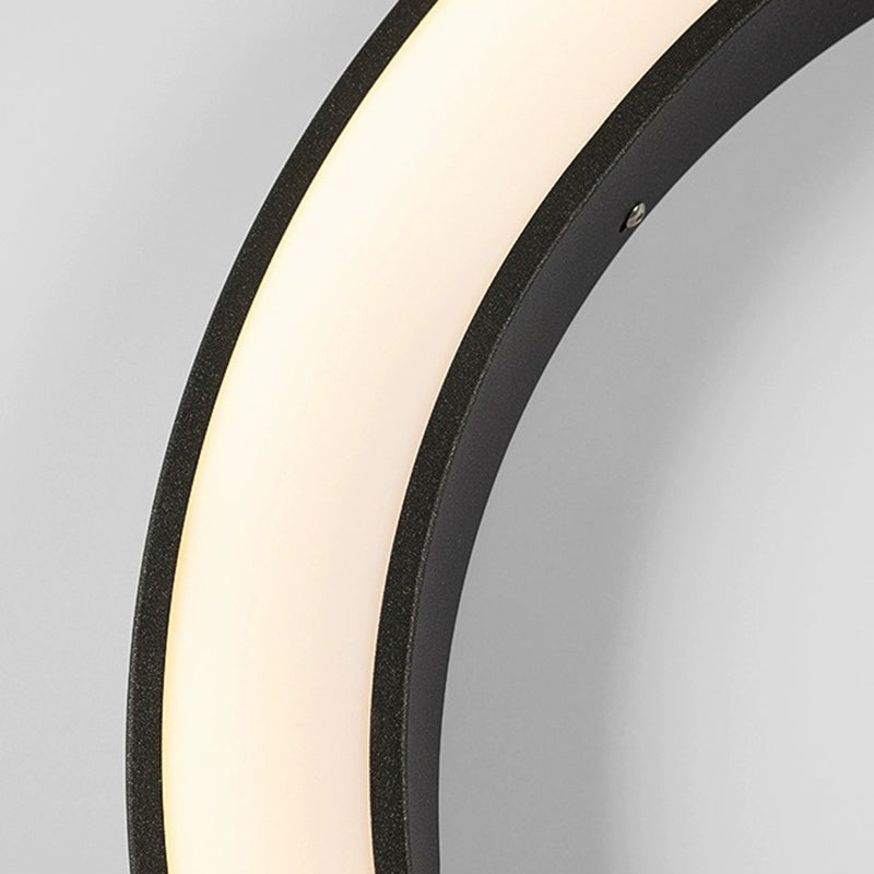 Round Moon Stainless Steel Outdoor Light