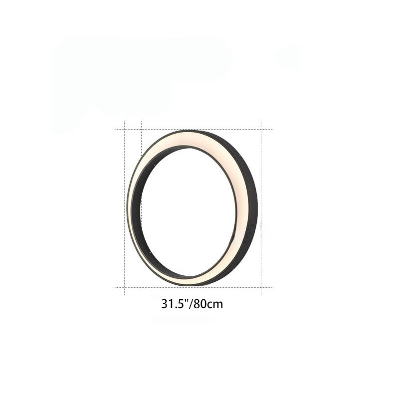Round Moon Stainless Steel Outdoor Light