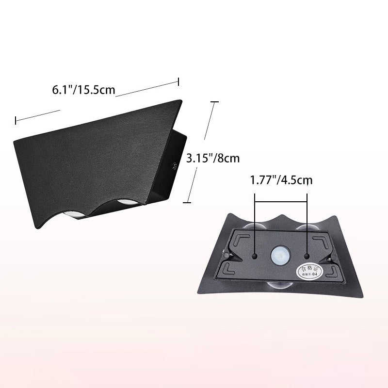 Inverted Trapezoid Full Aluminum Outdoor Light