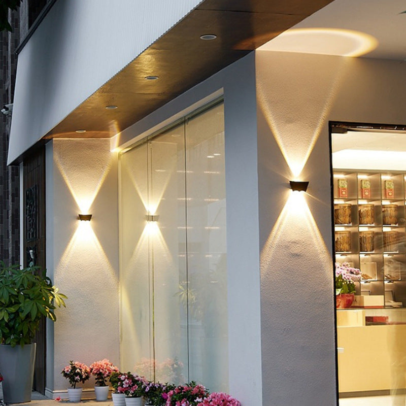 Inverted Trapezoid Full Aluminum Outdoor Light
