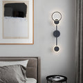 Round Acrylic Aluminum Iron Wall Lamp
