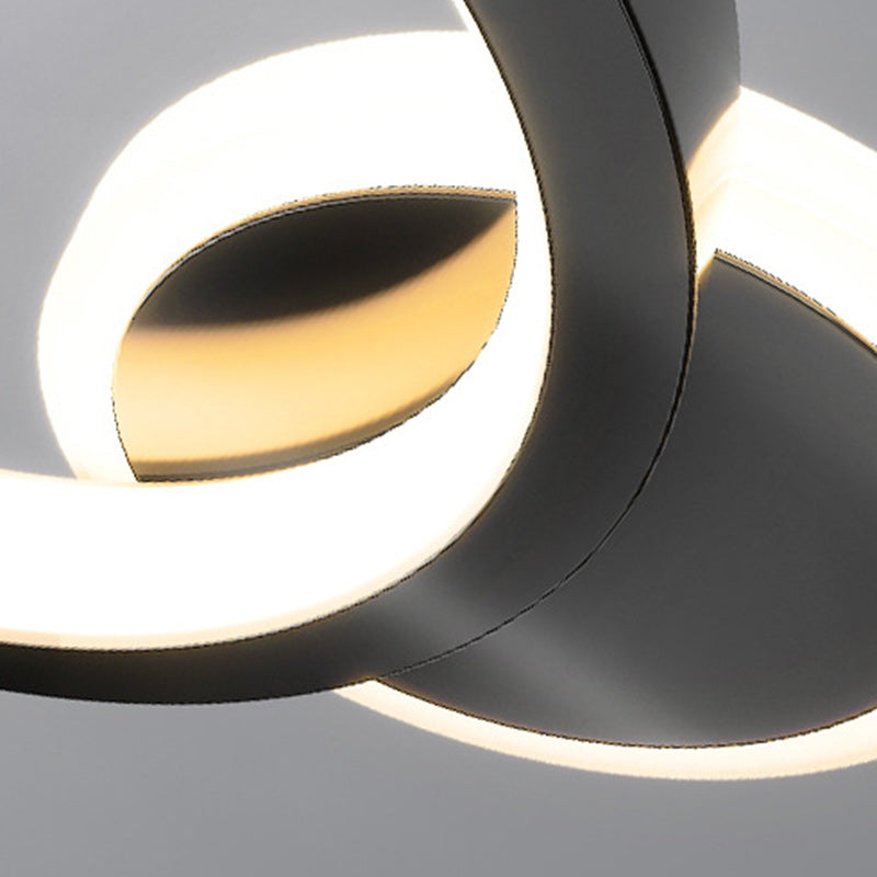 Round Acrylic Aluminum Iron Wall Lamp