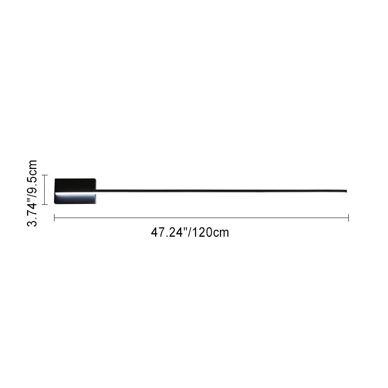 Long Strip Hardware Acrylic Wall Lamp