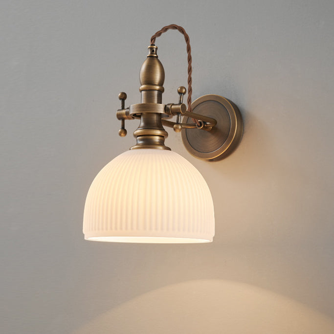Hat Shape Full Copper Wall Lamp