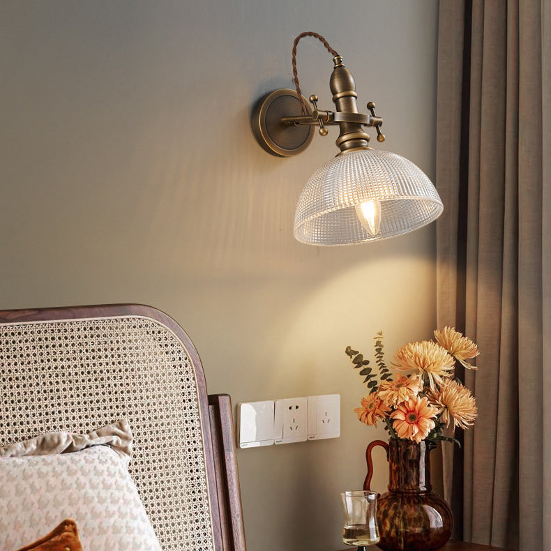 Hat Shape Full Copper Wall Lamp