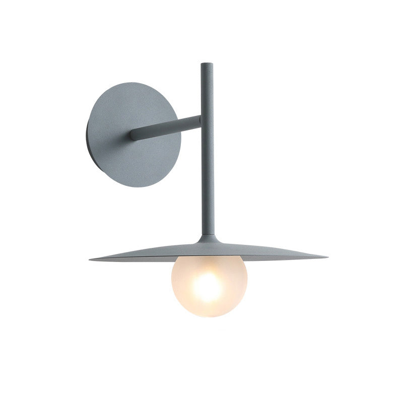 Umbrella Shape Orb Glass Wall Lamp