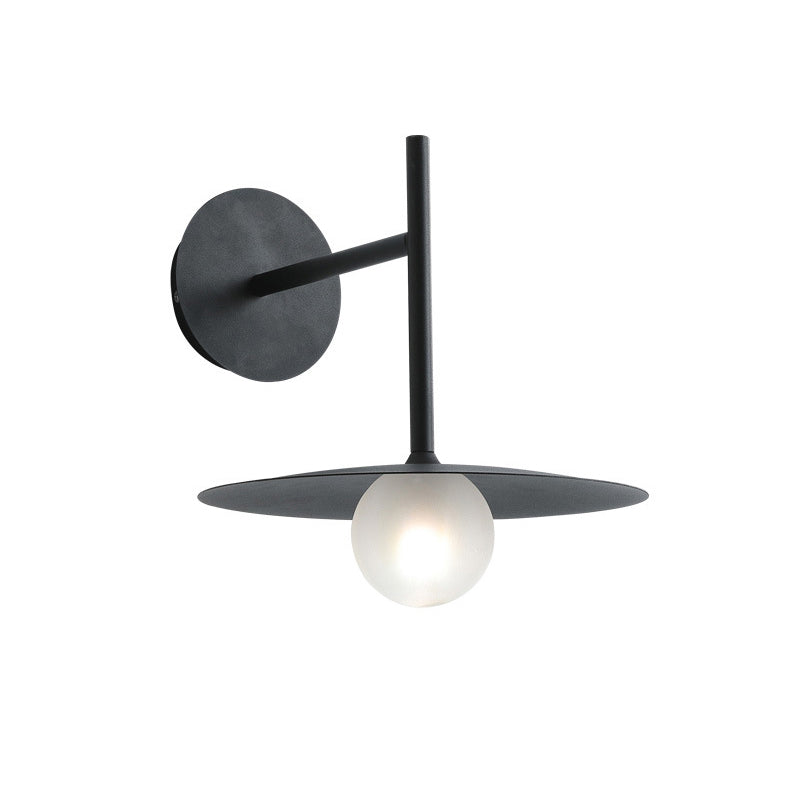 Umbrella Shape Orb Glass Wall Lamp