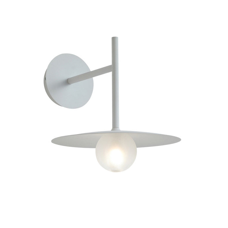 Umbrella Shape Orb Glass Wall Lamp