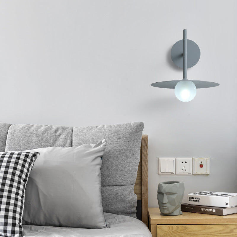 Umbrella Shape Orb Glass Wall Lamp