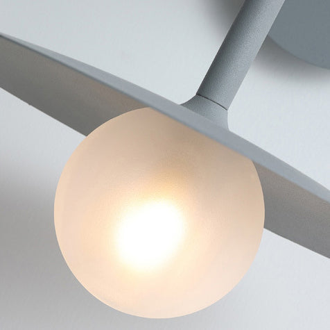 Umbrella Shape Orb Glass Wall Lamp