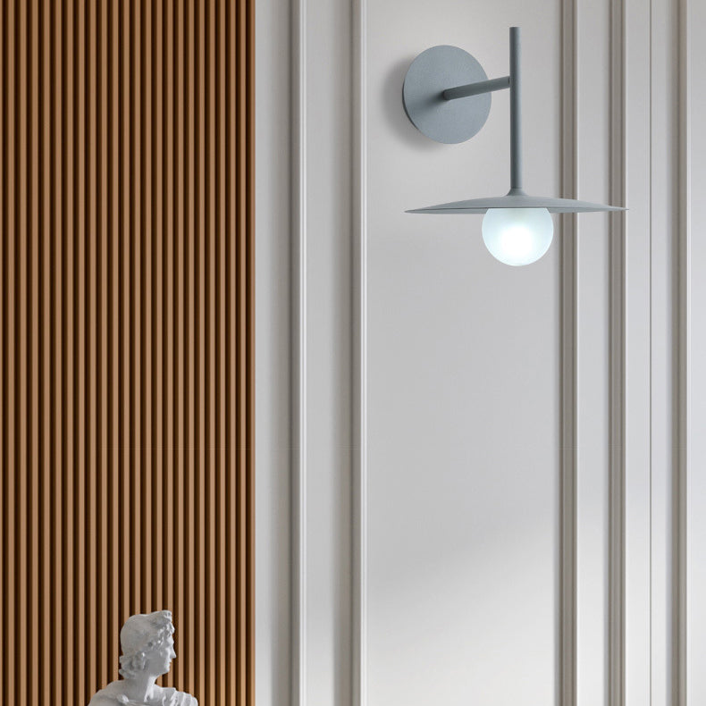 Umbrella Shape Orb Glass Wall Lamp