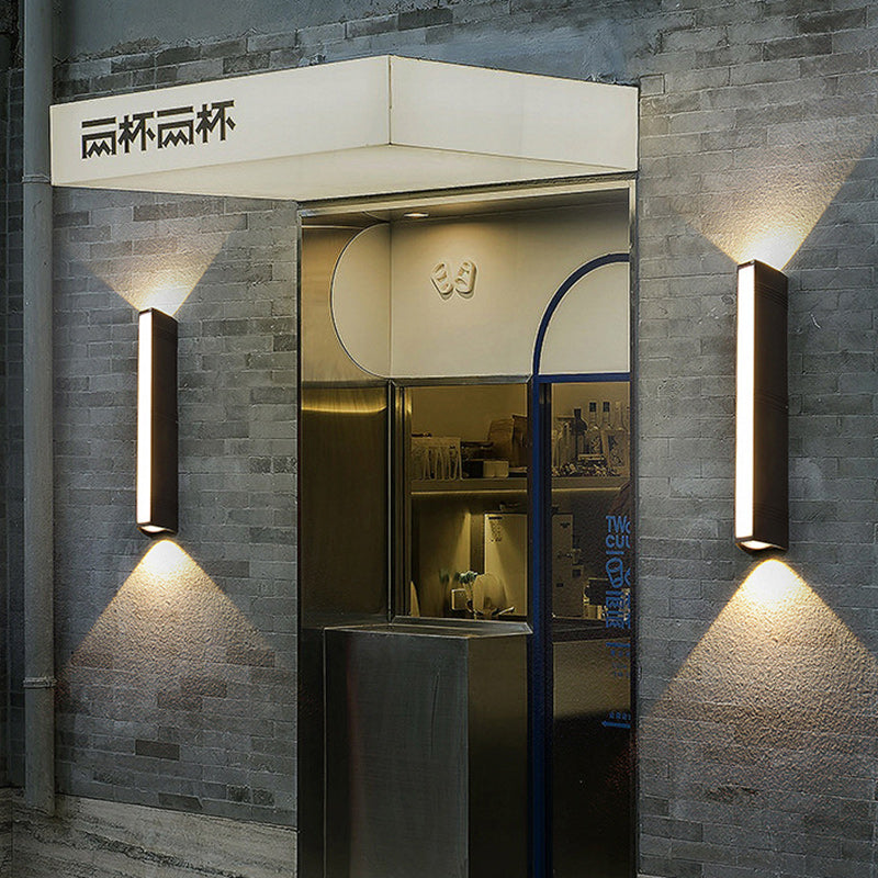 Cuboid Full Aluminum Patio Outdoor Light