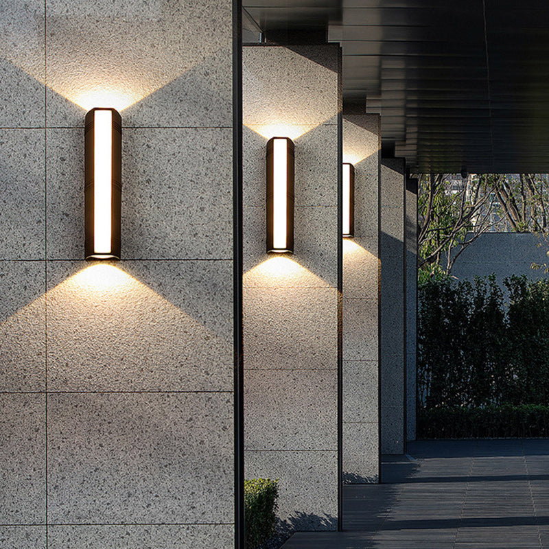 Cuboid Full Aluminum Patio Outdoor Light