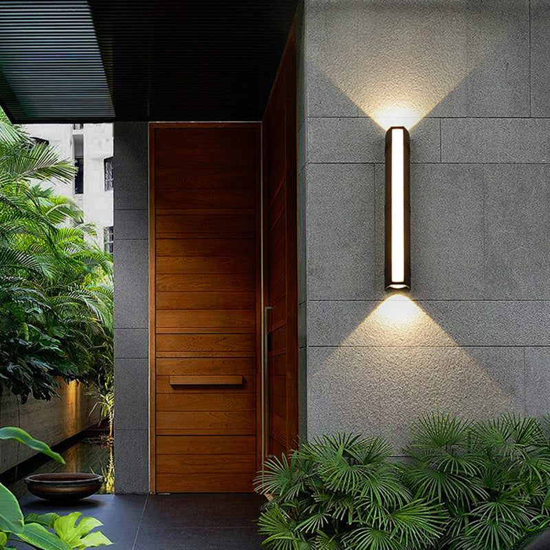 Cuboid Full Aluminum Patio Outdoor Light