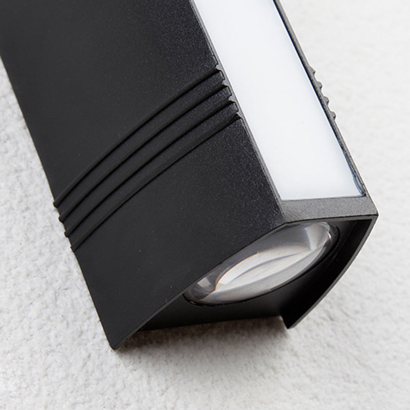 Cuboid Full Aluminum Patio Outdoor Light