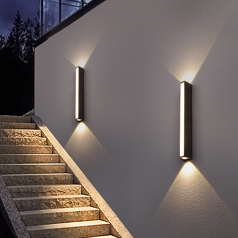 Cuboid Full Aluminum Patio Outdoor Light