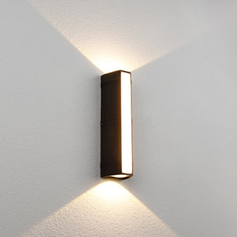 Cuboid Full Aluminum Patio Outdoor Light