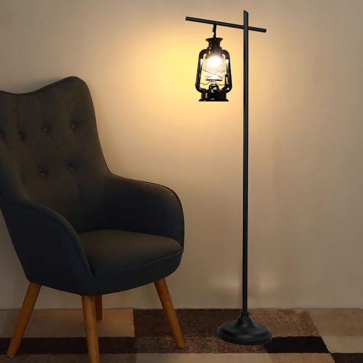 Contemporary Simplicity Shape Iron Floor Lamp