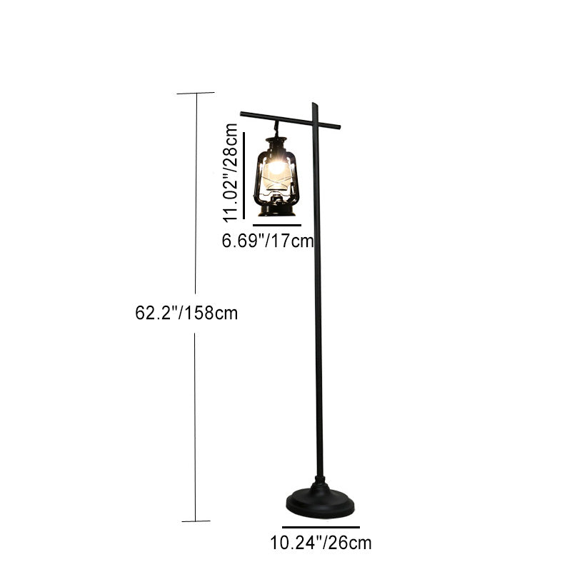Contemporary Simplicity Shape Iron Floor Lamp