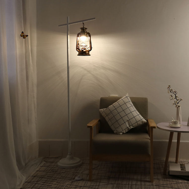 Contemporary Simplicity Shape Iron Floor Lamp
