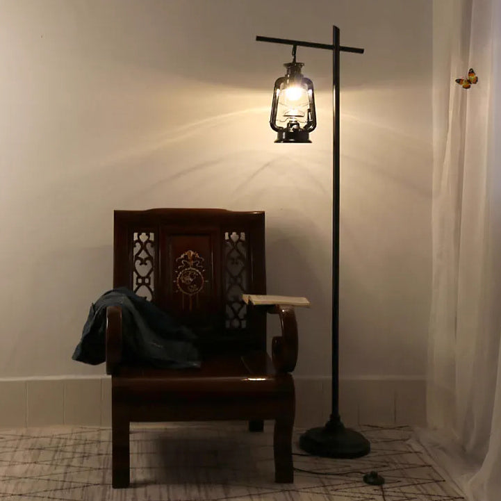 Contemporary Simplicity Shape Iron Floor Lamp