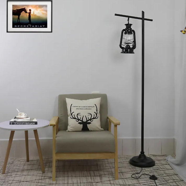 Contemporary Simplicity Shape Iron Floor Lamp