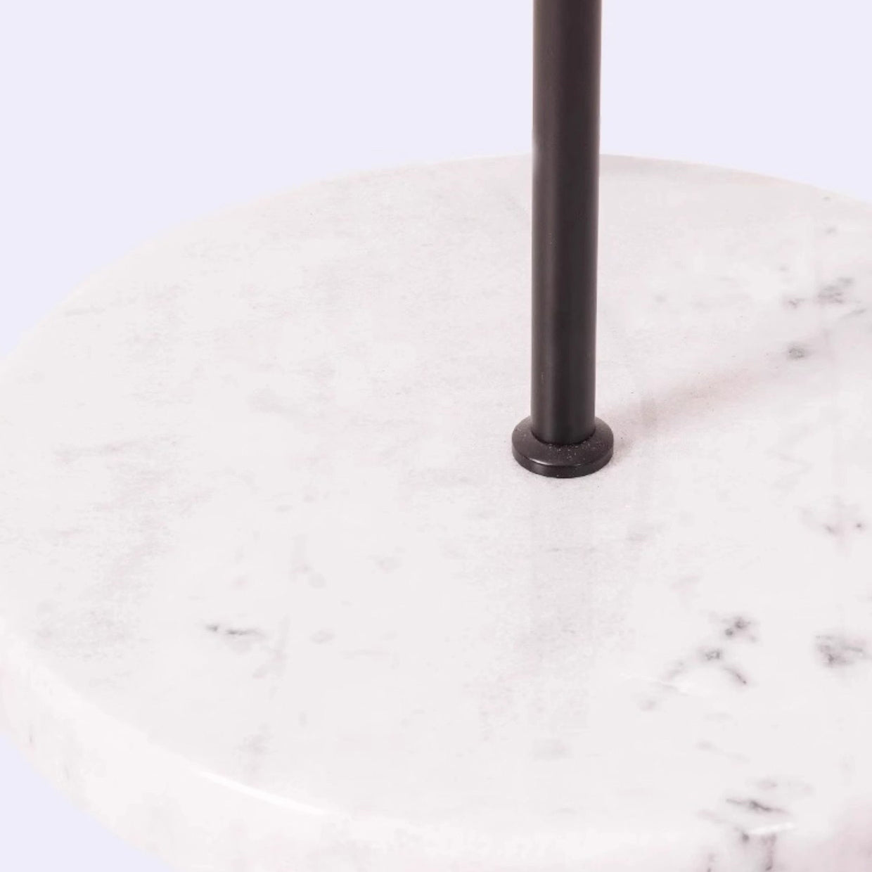 Contemporary Scandinavian Round Acrylic Floor Lamp