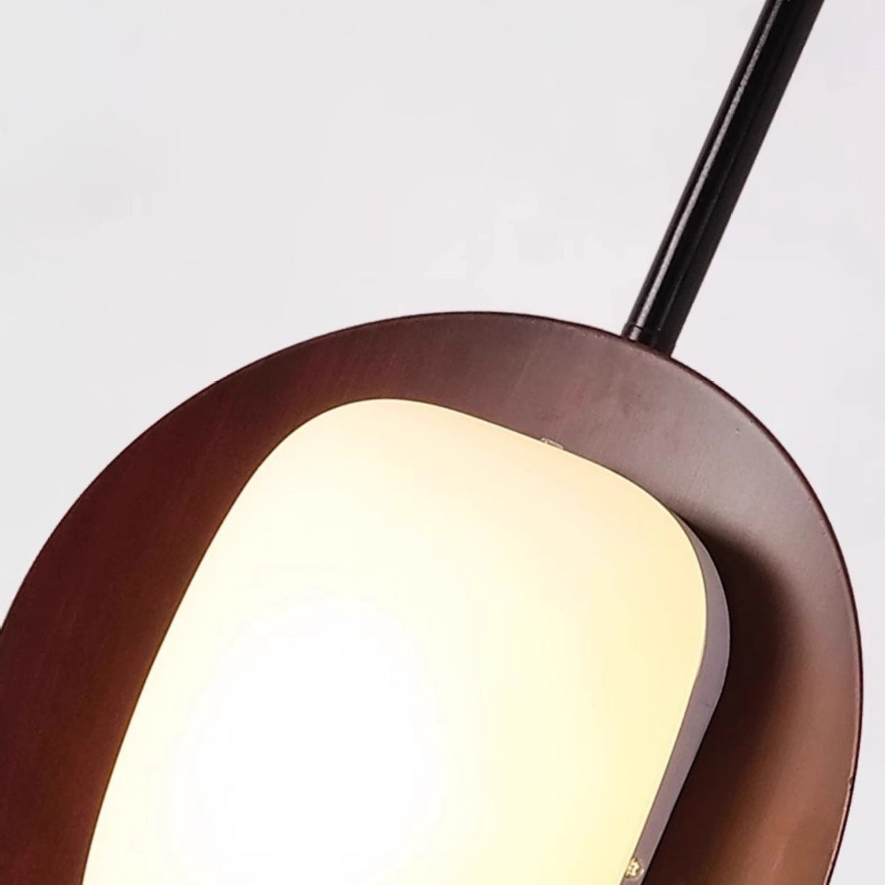 Contemporary Scandinavian Round Acrylic Floor Lamp
