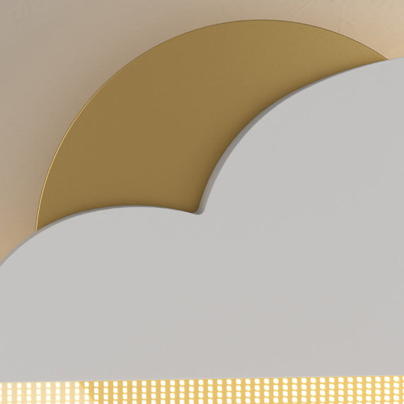 Clouds Iron Acrylic Lampshade Wall Lamp