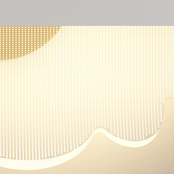 Clouds Iron Acrylic Lampshade Wall Lamp