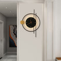 Clocks Iron Acrylic Lampshade Wall Lamp