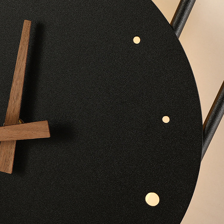 Clocks Iron Acrylic Lampshade Wall Lamp