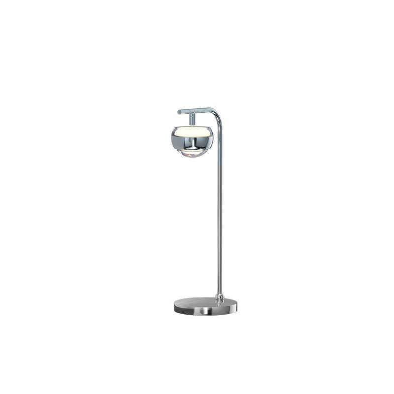 Orb Acrylic Aluminum Iron Table Lamp