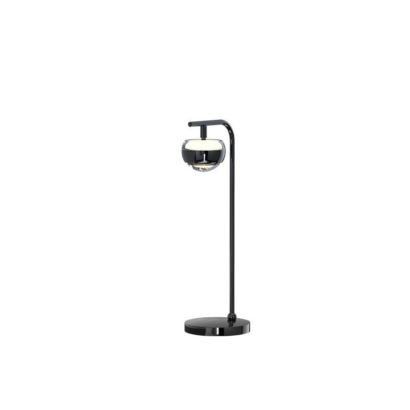 Orb Acrylic Aluminum Iron Table Lamp