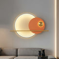 Stitching Circle Iron Acrylic Wall Lamp