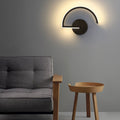 Semicircle Hardware Iron Lampshade Wall Lamp