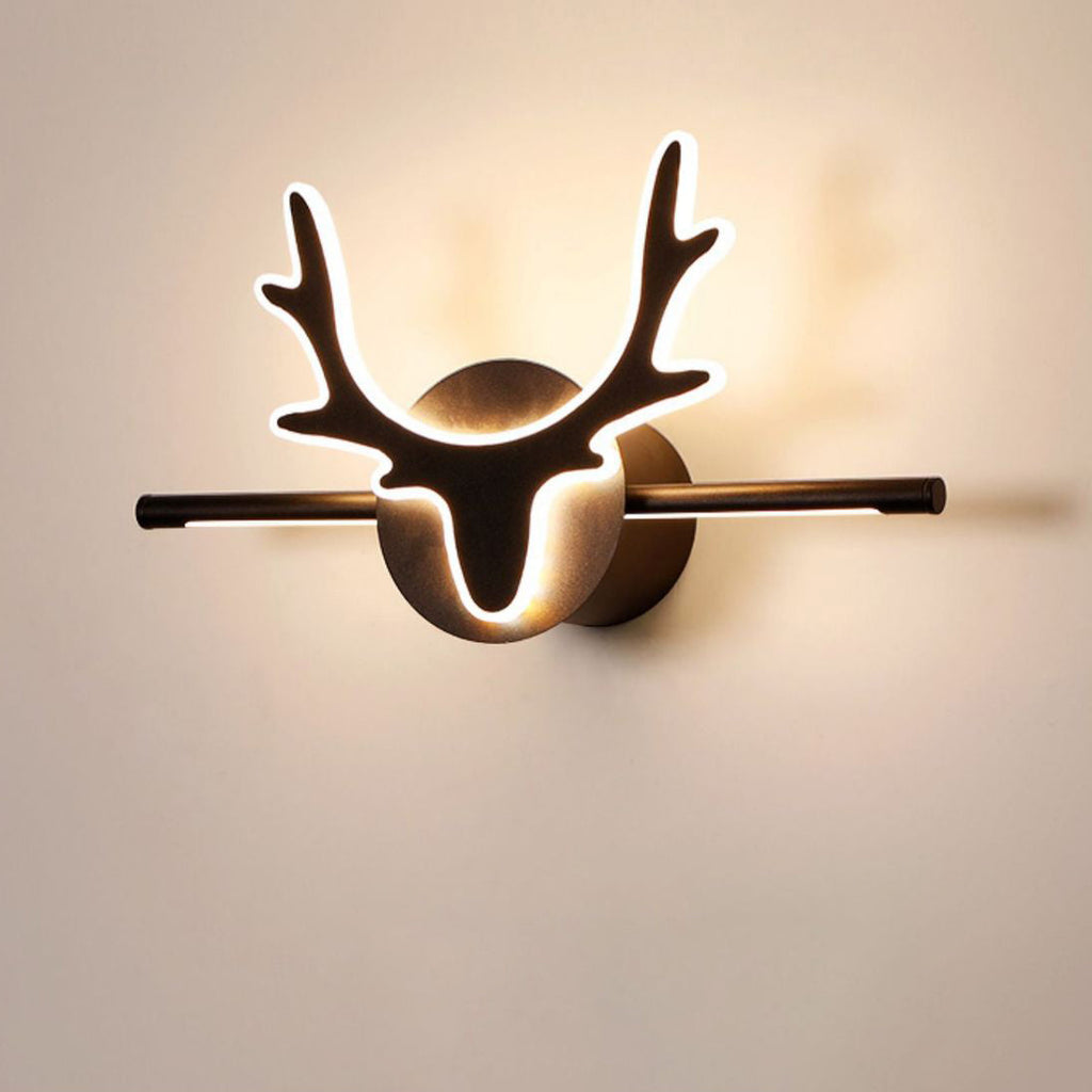 Deer Iron Acrylic Vanity Wall Lamp