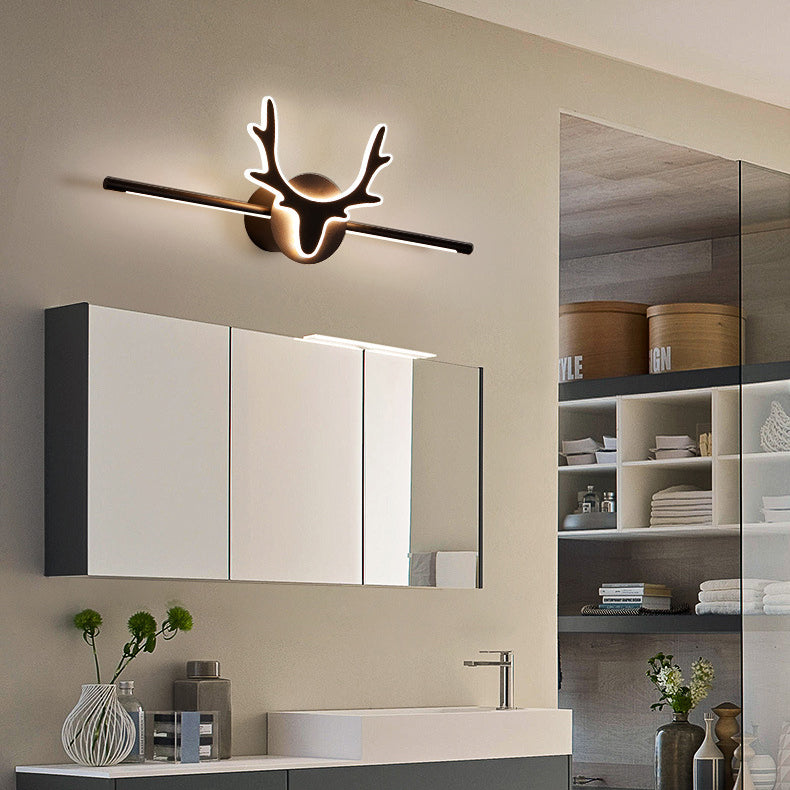 Deer Iron Acrylic Vanity Wall Lamp