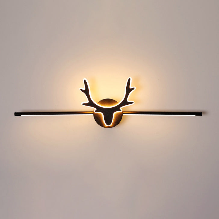 Deer Iron Acrylic Vanity Wall Lamp