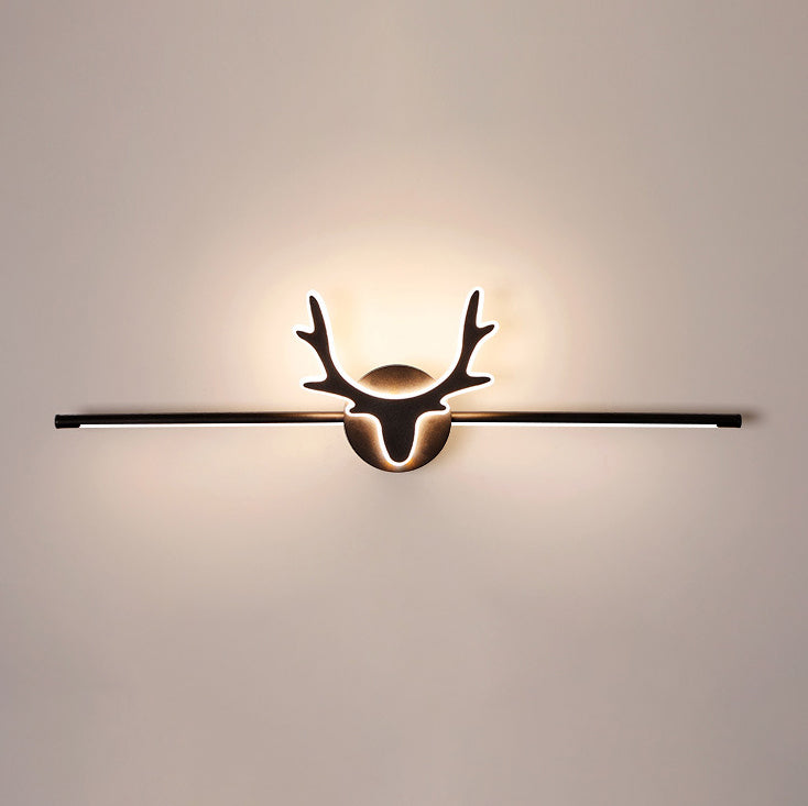 Deer Iron Acrylic Vanity Wall Lamp