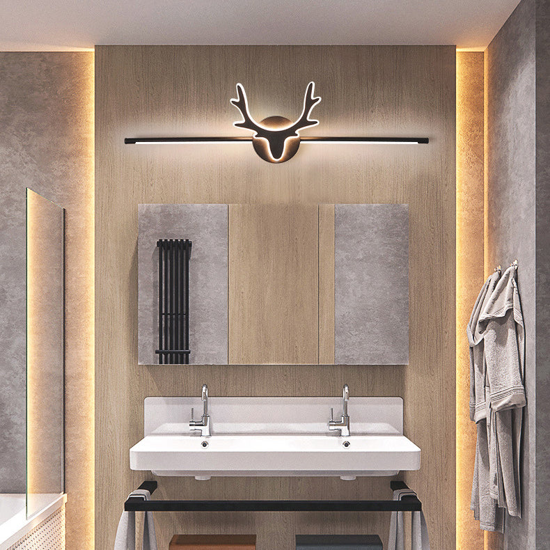 Deer Iron Acrylic Vanity Wall Lamp