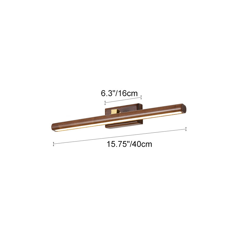 Long Cylindrical Straight Line Wall Lamp