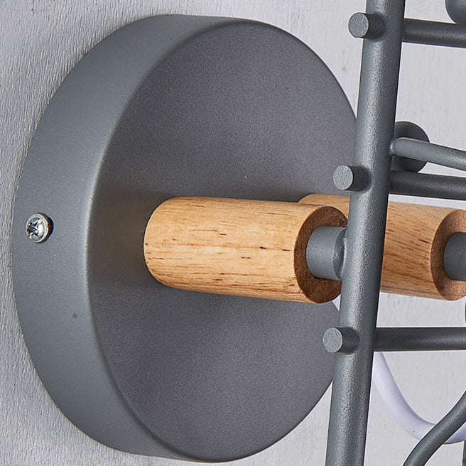 Little Man Climbing Stairs Wall Lamp