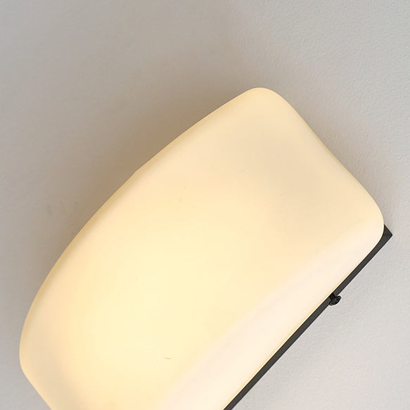 Rectangle Half Arc Iron Wall Lamp