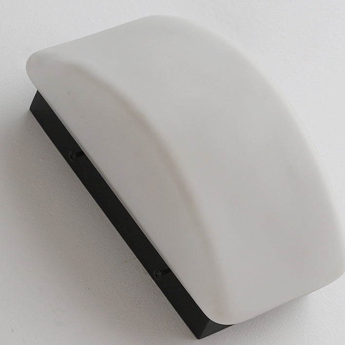 Rectangle Half Arc Iron Wall Lamp