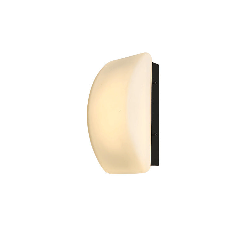 Rectangle Half Arc Iron Wall Lamp